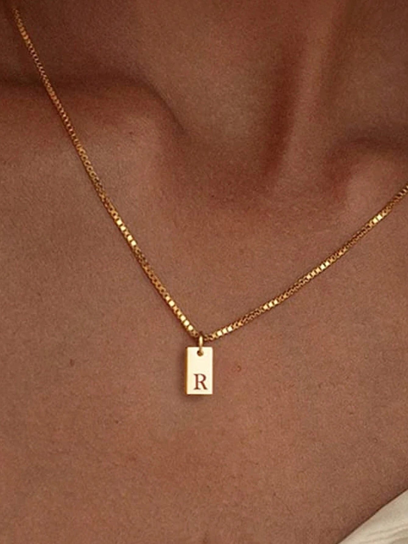 Letter Necklace Personalized