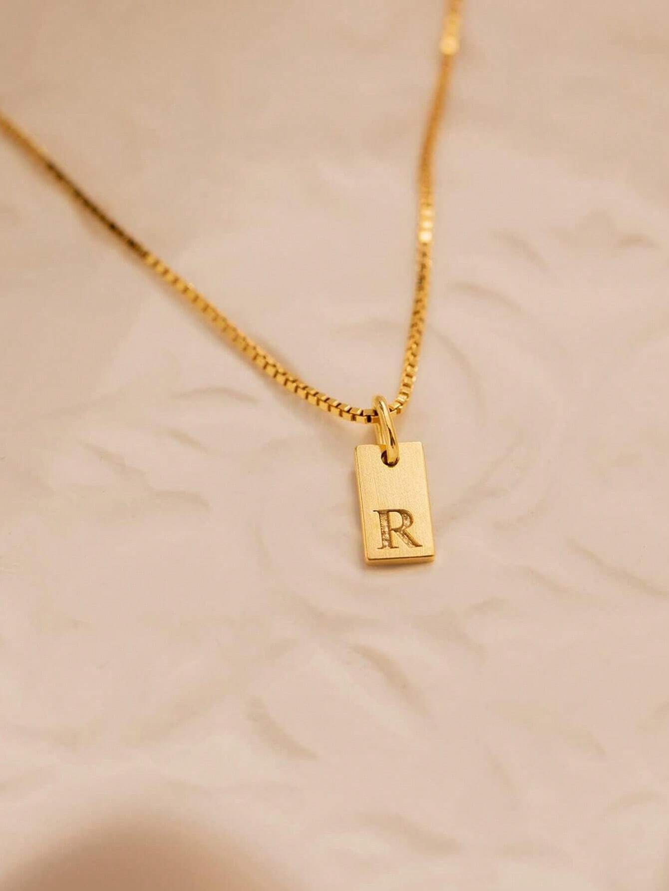 Letter Necklace Personalized