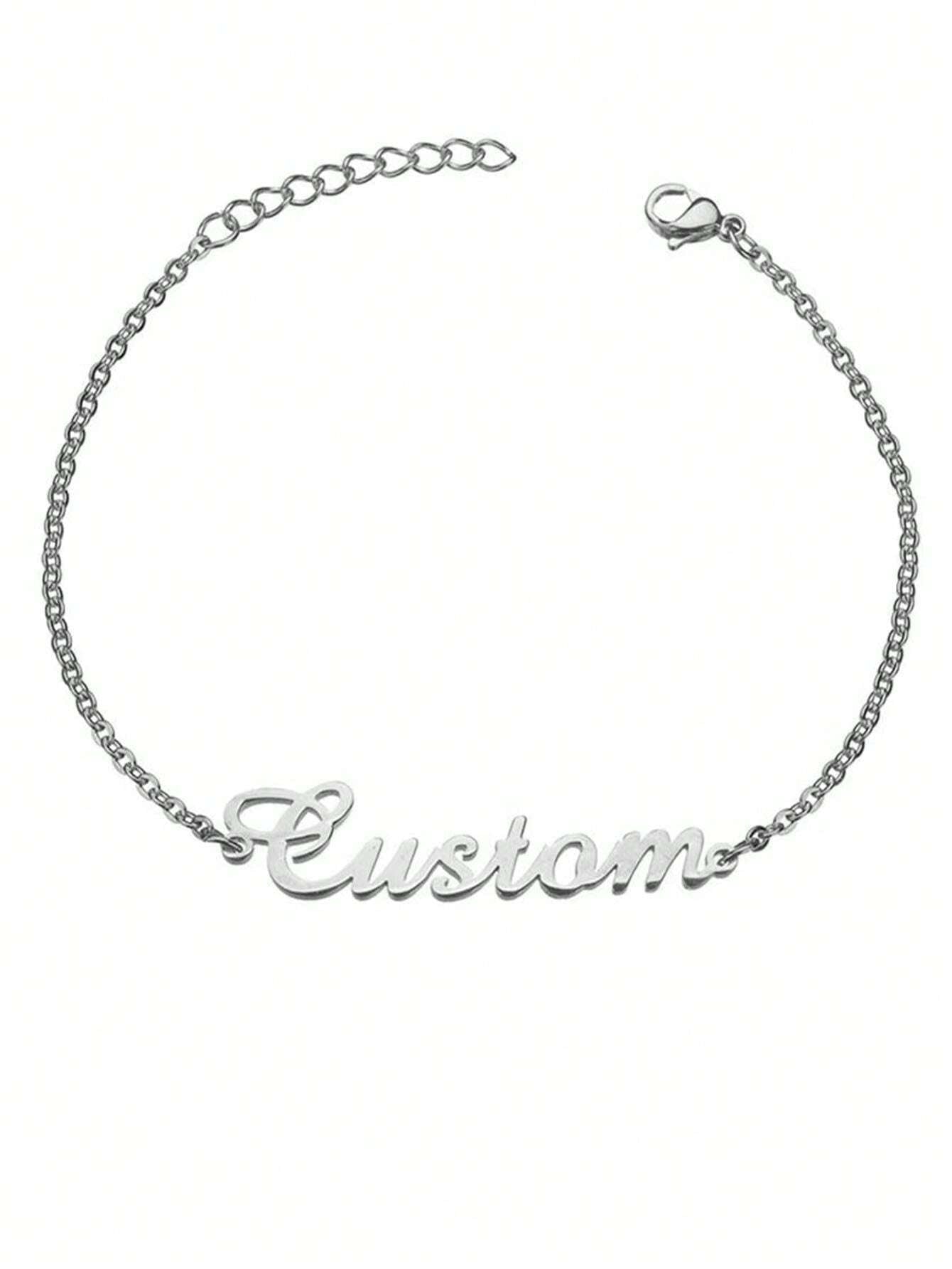 Personalized Creative Signature  Name Bracelet