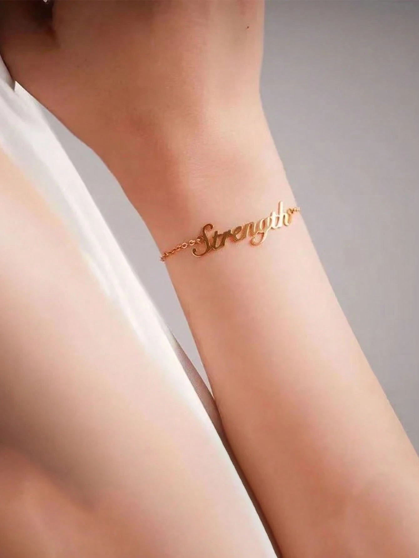 Personalized Creative Signature  Name Bracelet